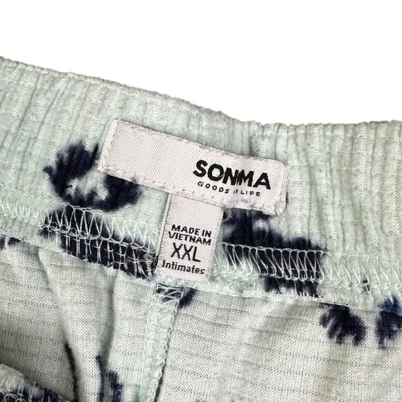 Sonoma Pajama Pants with Moose Print Blue Size XXL - Picture 3 of 6
